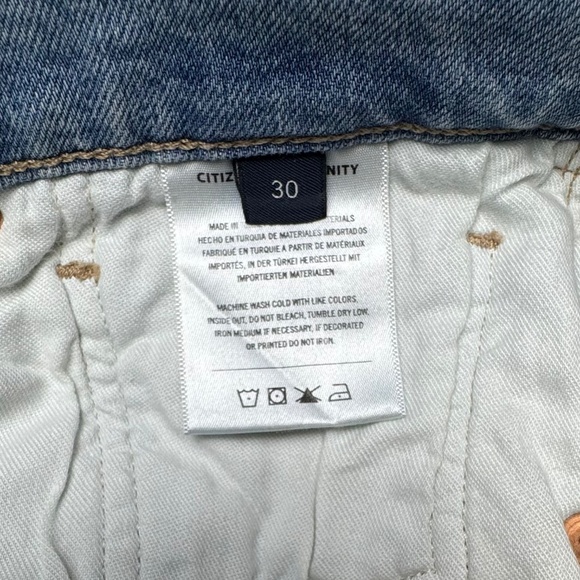 NWT CITIZENS OF HUMANITY Isola Flare Mid Rise Jeans Pegasus Blue Size 30 L32 - Picture 14 of 15